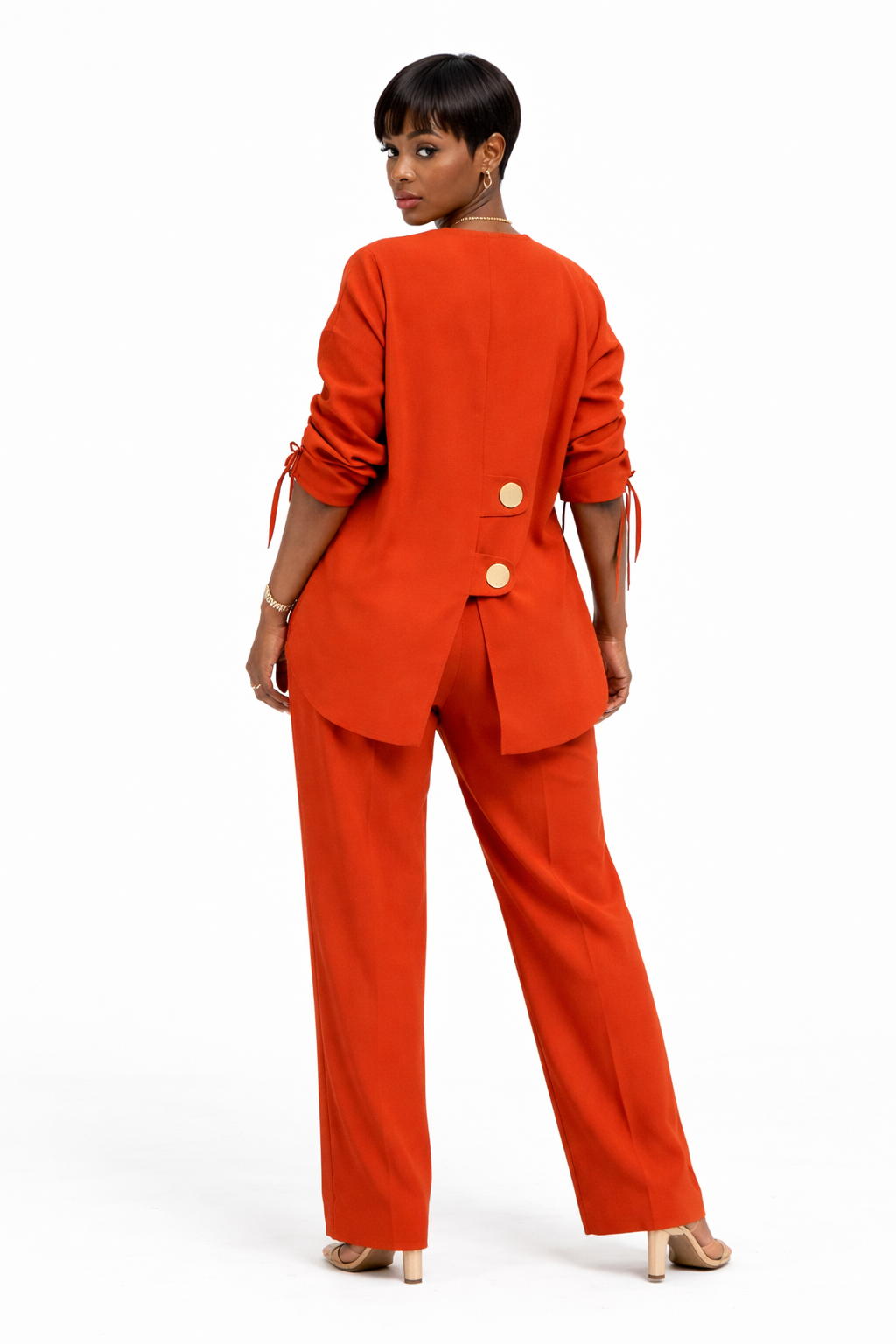 Mid night elegance two piece set